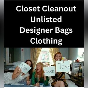 This is a flyer for my live show! Closet Clean out!